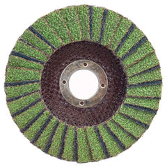 5″ × 1/4″ × 7/8″ Neon R766 Flap Disc Type 27 Flat 40 Grit - Benchmark Tooling