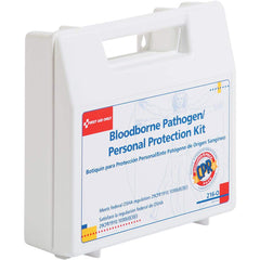 Spill Kits; Kit Type: Blood Born Pathogens Spill Kit; Container Type: Case; Color: White; Portable: Yes