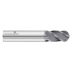 3/4 Dia. x 4 Overall Length 4-Flute Square End Solid Carbide SE End Mill-Round Shank-Center Cut-FC18 - Benchmark Tooling