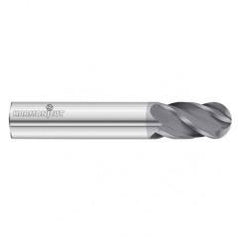 3/4 Dia. x 4 Overall Length 4-Flute Square End Solid Carbide SE End Mill-Round Shank-Center Cut-FC18 - Benchmark Tooling