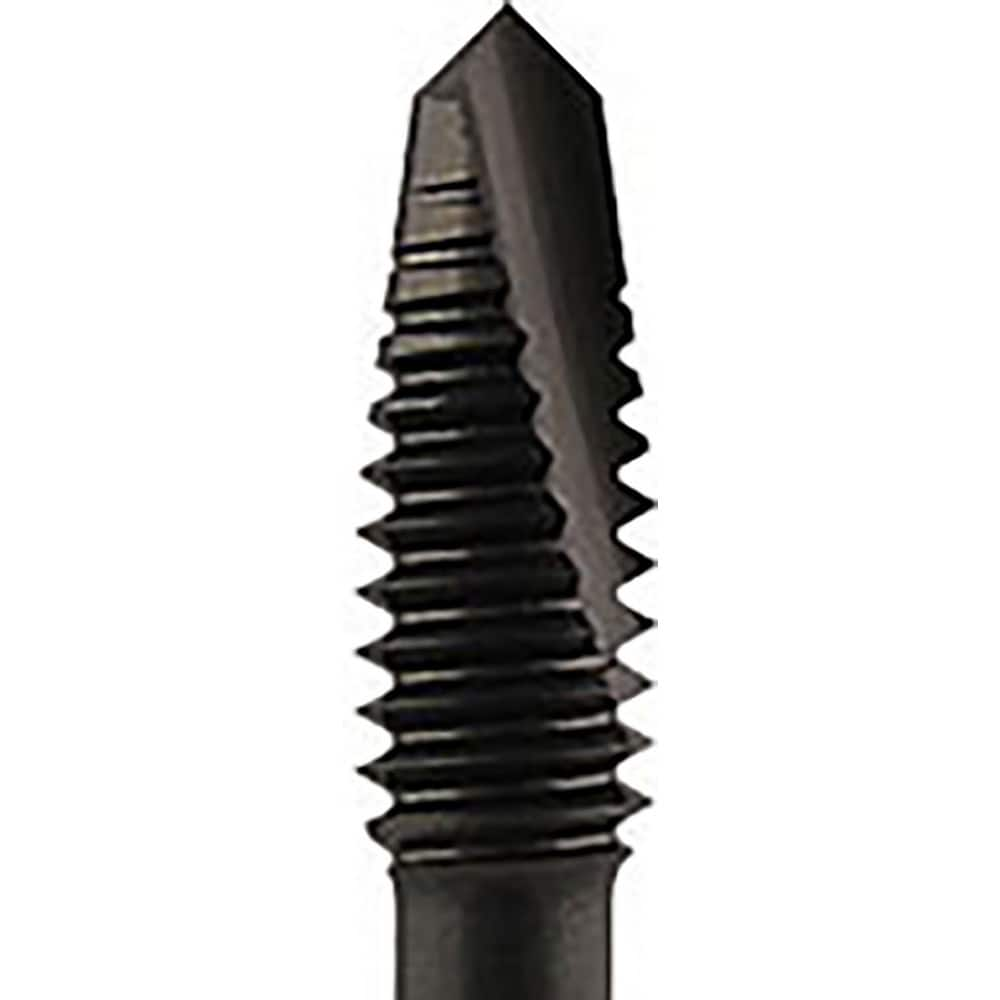 Spiral Point Tap: 3/8-16, UNC, 3 Flutes, 4.5, 2B, Vanadium High Speed Steel, Oxide Finish 0.748″ Thread Length, 2.94″ OAL, Right Hand, Series IPO