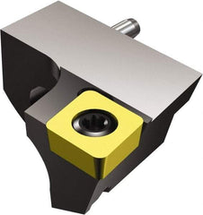 Sandvik Coromant - Series Duobore, Right Hand Cut, 30mm Min Bore Diam, Boring Cartridge - 391.68 (CC) Insert, 20.9mm OAL, 75° Lead Angle - Benchmark Tooling