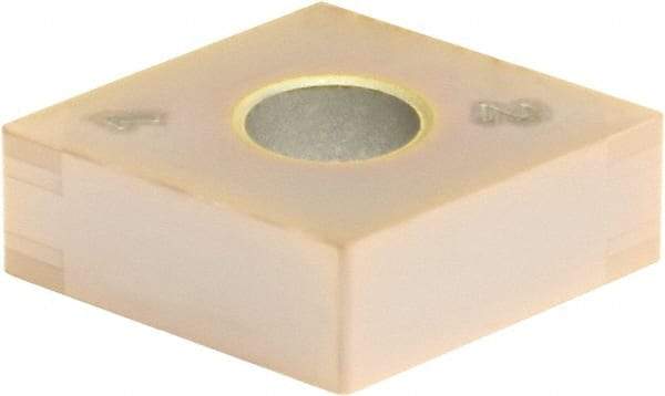 Sumitomo - 4NC-CNGA432 Grade BNC160 PCBN Turning Insert - TiN Finish, 80° Diamond, 1/2" Inscr Circle, 3/16" Thick, 1/32" Corner Radius - Benchmark Tooling