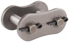 U.S. Tsubaki - 1-3/4" Pitch, ANSI 140, Cottered Roller Chain Connecting Link - For Use with Single Strand Chain - Benchmark Tooling