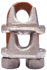 CM - 1/2" Piggyback Wedge Socket Clip - 1/2 - 13, 1.19" Between Centers, Galvanized - Benchmark Tooling