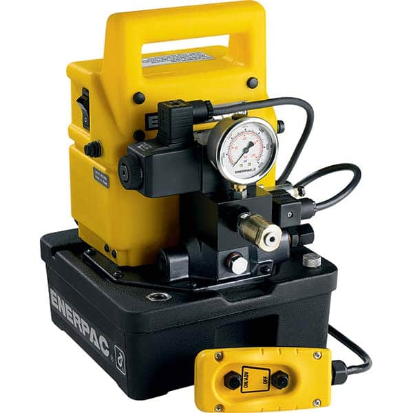 Enerpac - Power Hydraulic Pumps & Jacks Type: Electric Pressure Rating (psi): 10000 - Benchmark Tooling