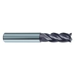 8mm Dia. - 63mm OAL - 4 FL Variable Helix Super-A Carbide End Mill - Benchmark Tooling