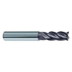8mm Dia. - 63mm OAL - 4 FL Variable Helix Super-A Carbide End Mill - Benchmark Tooling