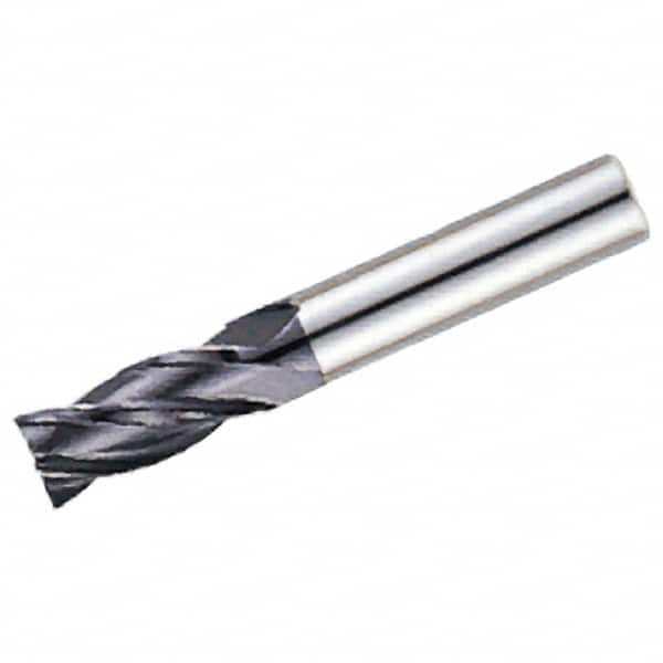 Iscar - 8mm, 4 Flute, Single End, Solid Carbide, 0.4mm Corner Radius End Mill - 63mm OAL, Right Hand Flute, 16mm LOC, Right Hand Cut - Benchmark Tooling