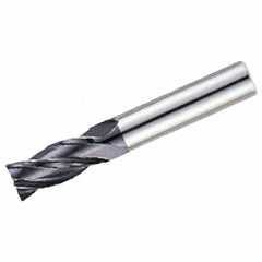 Iscar - 20mm, 4 Flute, Single End, Solid Carbide, 1mm Corner Radius End Mill - 104mm OAL, Right Hand Flute, 40mm LOC, Right Hand Cut - Benchmark Tooling