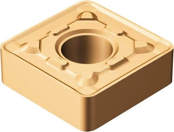 Sandvik Coromant - SNMG433 MRR Grade 1115 Carbide Turning Insert - TiAlN/AlCr2O3 Finish, 90° Square, 1/2" Inscr Circle, 3/16" Thick, 3/64" Corner Radius - Benchmark Tooling