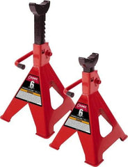 Sunex Tools - 6 Ton Load Capacity Ratcheting Jack Stand - 15-3/4 to 24" High, 11-1/2" Base Width - Benchmark Tooling