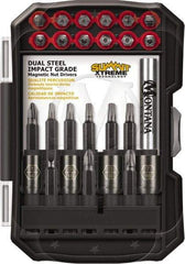 Montana - 26 Piece, Power Driving Set - 0.05 to 1/4" Hex, #1, #2, 1/4" Drive - Benchmark Tooling