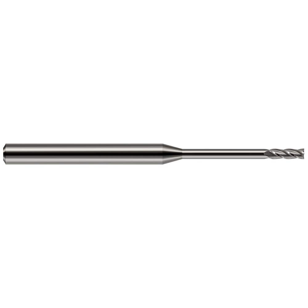 Harvey Tool - Square End Mills; Mill Diameter (Inch): 5/64 ; Mill Diameter (Decimal Inch): 0.0780 ; Length of Cut (Inch): 15/64 ; Length of Cut (Decimal Inch): 0.2340 ; Material: Solid Carbide ; Finish/Coating: Uncoated - Exact Industrial Supply