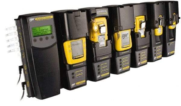 BW Technologies by Honeywell - 8.3' Long Gas Detector 6-Unit Docking Station - Plastic - Benchmark Tooling