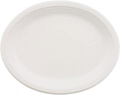 Chinet - Chinet Paper Dinnerware, Oval Platter, 9-3/4 x 12-1/2 - White - Benchmark Tooling