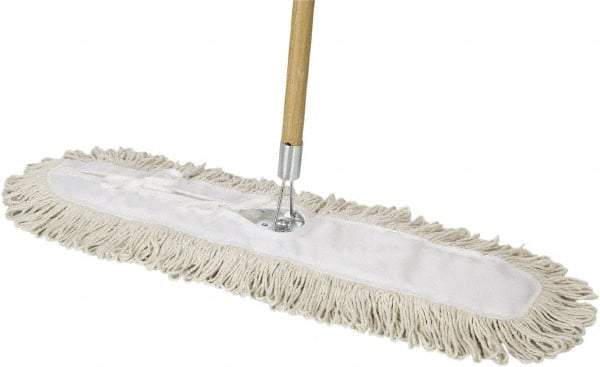 Ability One - 48" Long x 22" Wide Dust Mop Kit - Threaded - Benchmark Tooling