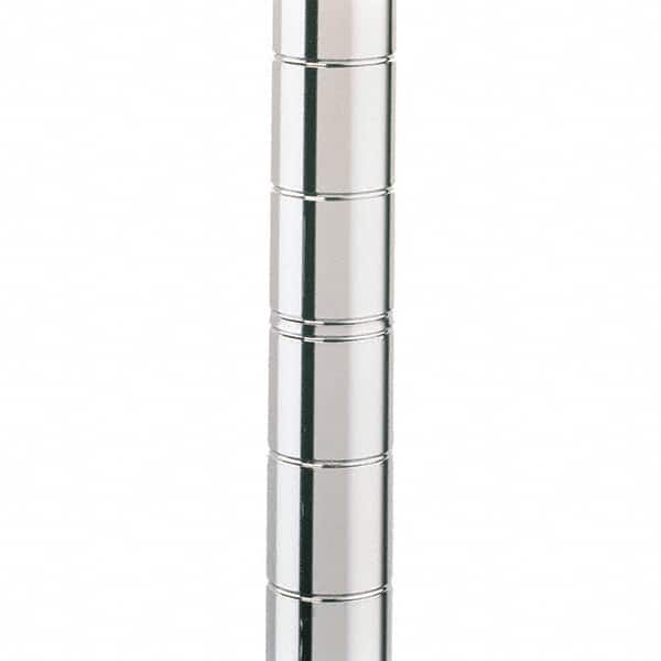Metro - 1" Wide x 13" High x 1" Long Open Shelving Mobile Shelving Post - Benchmark Tooling