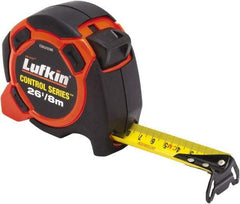 Lufkin - 26' x 1-3/16" Tape Measure - 1/16" Graduation, A5 Graduation Style - Benchmark Tooling