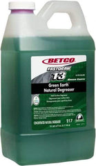 Betco - 2 L Bottle Cleaner/Degreaser - Liquid, Emerging Storm - Benchmark Tooling