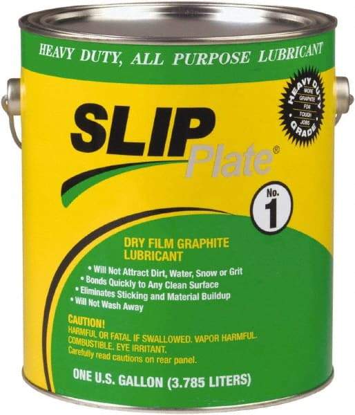 SLIP Plate - 1 Gal Can Lubricant - Black, -75°F to 450°F - Benchmark Tooling