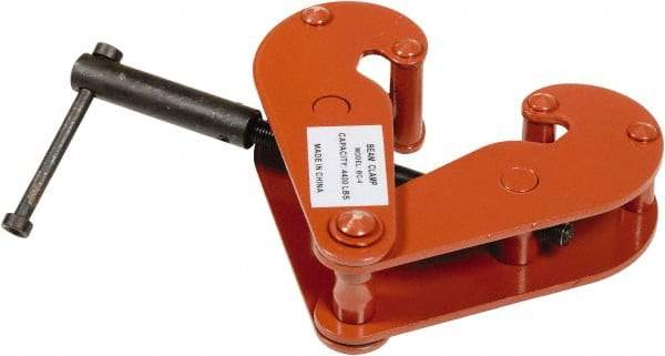 Vestil - 4,000 Lb Capacity Beam Clamp - Benchmark Tooling