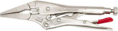 Crescent - 9" OAL Long Nose Jaw Locking Pliers - Benchmark Tooling