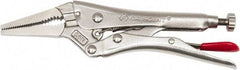 Crescent - 6" OAL Long Nose Jaw Locking Pliers - Benchmark Tooling