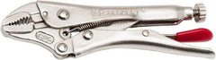 Crescent - 5" OAL Curved Jaw Locking Pliers - Benchmark Tooling