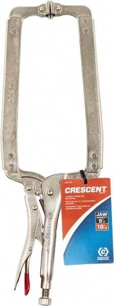 Crescent - 18" OAL C-Clamp Locking Pliers - Benchmark Tooling