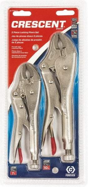 Crescent - 2 Piece Locking Plier Set - Benchmark Tooling