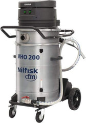 Nilfisk - 14 Gal, Painted Steel Tank, Dry, Machine Shop Vacuum Cleaner - 13.3 Amps - Benchmark Tooling