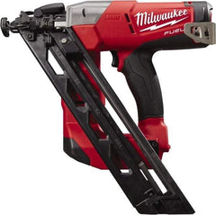 Milwaukee Tool - Cordless Finish Nailer - 15 Gauge Nail Diam, 1-1/4 to 2-1/2" Long Nail, Batteries Not Included - Benchmark Tooling