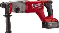 Milwaukee Tool - 18 Volt 1" SDS Plus Chuck Cordless Rotary Hammer - 0 to 4,400 BPM, 0 to 1,500 RPM, Reversible - Benchmark Tooling