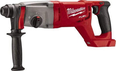 Milwaukee Tool - 18 Volt 1" SDS Plus Chuck Cordless Rotary Hammer - 0 to 4,400 BPM, 0 to 1,500 RPM, Reversible - Benchmark Tooling