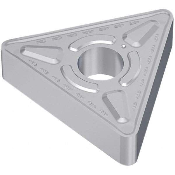 Seco - TNMG433 M6 Grade TP1501 Carbide Turning Insert - Ti(C/N)+Al2O3+TiN Finish, 60° Triangle, 1/2" Inscr Circle, 0.047" Corner Radius - Benchmark Tooling