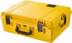 Pelican Products, Inc. - 19-45/64" Wide x 8-39/64" High, Clamshell Hard Case - Yellow, HPX High Performance Resin - Benchmark Tooling