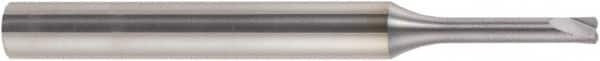 Niagara Cutter - 1/8", 2 Flute, Single End, Solid Carbide, 0.0148" Corner Radius End Mill - 2-1/2" OAL, 0° Helix, 0.2mm LOC - Benchmark Tooling