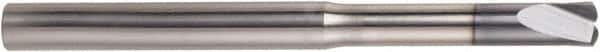 Niagara Cutter - 3/8", 2 Flute, Single End, Solid Carbide, 0.0432" Corner Radius End Mill - 3" OAL, 0° Helix, 0.46mm LOC - Benchmark Tooling