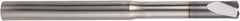 Niagara Cutter - 3/8", 2 Flute, Single End, Solid Carbide, 0.0432" Corner Radius End Mill - 3" OAL, 0° Helix, 0.46mm LOC - Benchmark Tooling