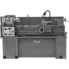 Jet - 13" Swing, 40" Between Centers, 230 Volt, Single Phase Bench Lathe - 2 hp, 60 to 1,240 RPM, 1-3/8" Bore Diam, 28-1/2" Deep x 30" High x 79" Long - Benchmark Tooling