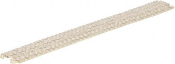 Vestil - 40" Long x 5-1/2" Wide x 3/4" High, Rubber Ramp Cable Guard - 2,200 Lb Load Limit - Benchmark Tooling