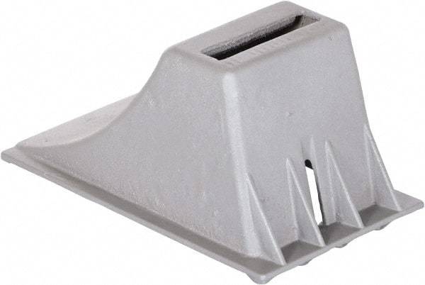 Vestil - 8-1/2" Wide x 8-1/2" High x 15-1/4" Deep, Steel Wheel Chock - Benchmark Tooling