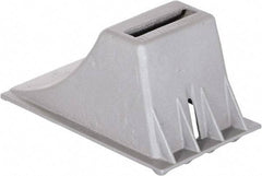 Vestil - 8-1/2" Wide x 8-1/2" High x 15-1/4" Deep, Steel Wheel Chock - Benchmark Tooling