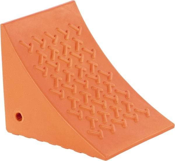 Vestil - 14-7/8" Wide x 15" High x 17-1/2" Deep, Urethane Wheel Chock - Benchmark Tooling