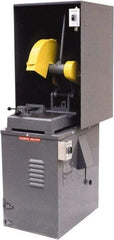 Kalamazoo - 12 or 14" Blade Diam, 1" Arbor Hole, Straight Chop & Cutoff Saw - 4,400 RPM, 5 hp, 220/440 Volts, 3 Phase - Benchmark Tooling