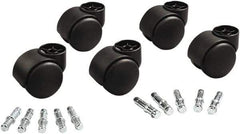 Master Caster - Matte Black Caster Set - For Office & Home Furniture - Benchmark Tooling