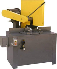 Kalamazoo - 20 or 22" Blade Diam, 1" Arbor Hole, Miter Chop & Cutoff Saw - 2,500 RPM, 20 hp, 220/440 Volts, 3 Phase - Benchmark Tooling