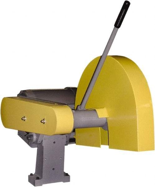 Kalamazoo - 20" Blade Diam, 1" Arbor Hole, Miter Chop & Cutoff Saw - 2,500 RPM, 15 hp, 220/440 Volts, 3 Phase - Benchmark Tooling