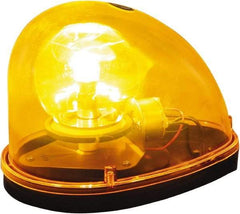 Buyers Products - 90 FPM, Magnetic Mount Emergency Revolving Warning Light Assembly - Powered by 12 Volts, Amber - Benchmark Tooling